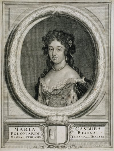 Maria Kazimiera Sobieska (1641-1716) 1674 da Pieter Stevens or Stephani